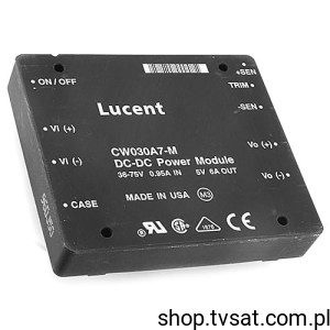 [1szt] CW030A7M DC-DC in 38-75V to 5V 6A THT LUCENT