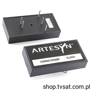 [1pc] EA05D12/60R DC-DC 5V to +/-12V 60mA THT ARTESYN