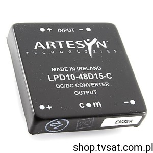 [1pc] LPD10-48D15-C DC-DC 72V to +/-15V 0.3A THT ARTESYN