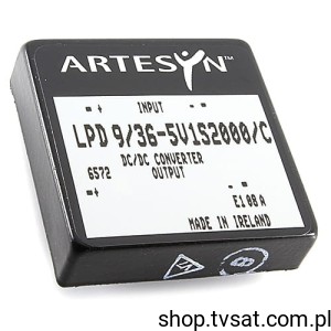 [1pc] LPD9-36-5V1S2000/C DC-DC 36V to 5V 2A THT ARTESYN