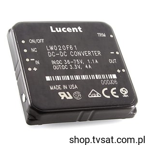 [1szt] LW020F61 DC-DC 72V to 3.3V 4A THT LUCENT