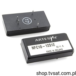[1pc] NFC10-12S12 DC-DC 18V to 12V 0.8A Converter THT ARTESYN