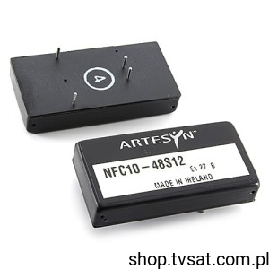 [1pc] NFC10-48S12 DC-DC 72V to +/-12V 0.83A Converter THT ARTESYN