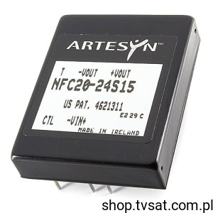 [1pc] NFC20-24S15 DC-DC 36V to 15V 1.3A Converter THT ARTESYN
