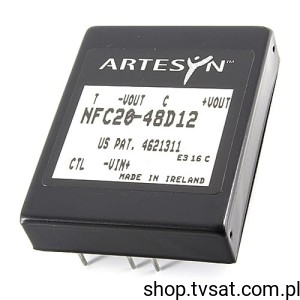 [1pc] NFC20-48D12 DC-DC 72V to12V 0.83A Convert THT ARTESYN