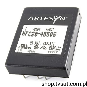 [1pc] NFC20-48S05 DC-DC 72V to 5V 4A Converter THT ARTESYN