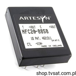 [1pc] NFC20-8858 DC-DC 72V to 9V 20W Converter THT ARTESYN