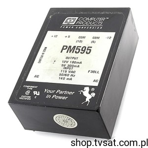 [1pc] PM595 AC-DC 110VAC to 5V +/-12V 0.2A THT COMPUTERPR