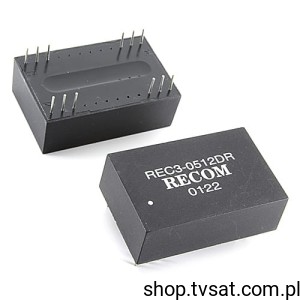 [1pc] REC3-0512DR DC-DC 5V to 12V DIP12 RECOM