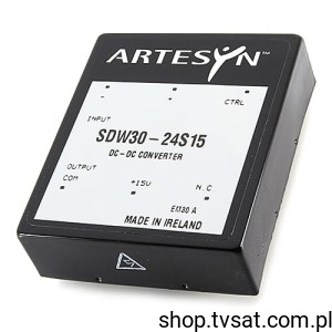 [1pc] SDW30-24S15 DC-DC 36V to 15V 2A THT ARTESYN