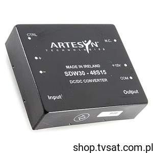 [1pc] SDW30-48S15 DC-DC 72V to 15V 2A THT ARTESYN