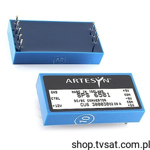 [1pc] SPS6581 DC-DC 12V to 5V +/-9V THT ARTESYN
