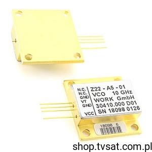[1szt] FVC99-VCO VCO 10 GHz Module Gold THT WORKMICW 30