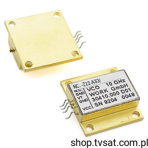 [1szt] FVC99-VCO-S VCO 10 GHz Module Gold SMD WORKMICW 30