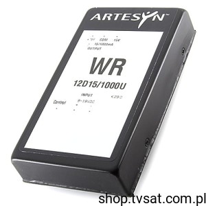 [1pc] WR12D15/1000U DC-DC 18V to +/-15V 1A THT ARTESYN