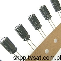 [300szt] GE100uF-6V3 Electrolytic 100uF 6.3V RADIAL PANASONIC