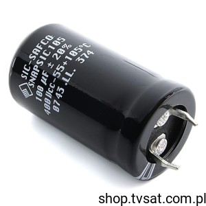 [2szt] 100uF-400V A705201 Elecos 100uF 400V SNAPSIC105 SICSAFCO
