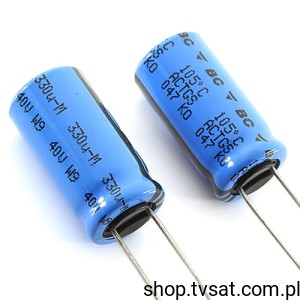 [20szt] MAL204737331E3 330uF 40V Electrolytic RADIAL BCCOM