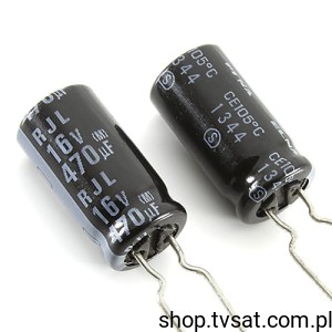 [2szt] RJL-16V471M 470uF 16V Electrolytic RADIAL ELNA