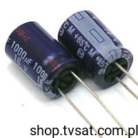 [50szt] ECA1CM102B 1000uF 16V Electrolytic R=5mm RADIAL PANASONIC