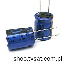 [20szt] MAL214066102E3 1000uF 25V 125'C  R=7.5mm RADIAL BCCOM 800