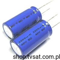 [10szt] MAL204657222E3 2200uF 40V Electrolytic RADIAL VISHAY-BC