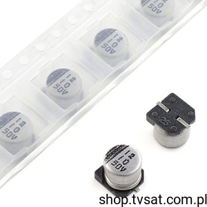 [200szt] 7KCSC1HRB106MVR 10uF 50V Electrolytic SMD-06.3X5.0 SAMWHA