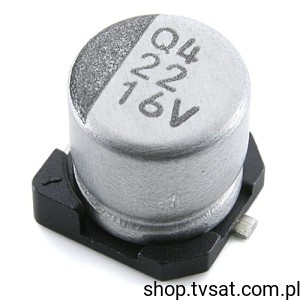 [200szt] UWX1C220MCQ1PB 22uF 16V Electrolytic SMD HICON