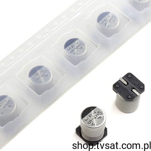 [40szt] UUX1V470MNL1GS 47uF 35V Electrolytic SMD-08X10 HICON