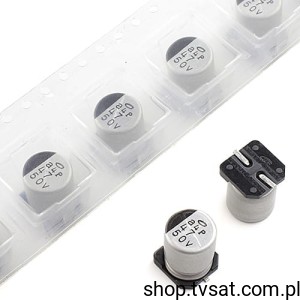 [20szt] UUX1H470MNL6GS 47uF 35V Electrolytic SMD-08X10 HICON