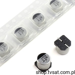 [50szt] EEEFK1E680P 68uF 25V Electrolytic SMD PANASONIC