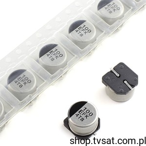 [50szt] EEVFK1E101P 100uF 25V Electrolytic SMD PANASONIC