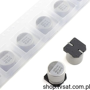 [40szt] 50KZ221MLC 220uF 50V 10X10.5EC Electrolytic SMD KJELECTR