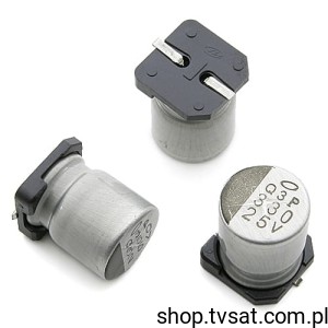 [50szt] UUX1E331MNR 330uF 25V Electrolytic 8x10mm SMD HICON