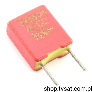 [50szt] MKP2D024701C00J 4.7nF 100V 5% MKP R5.0 WIMA