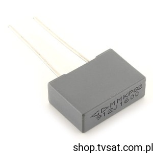 [50szt] C823C912J 9.1nF 1600V 5% MMKP R7.5 XIAMEN 