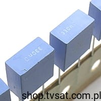 [50szt] 2222-371-05334 330nF 100V 5% MKT R7.5 PHILIPS