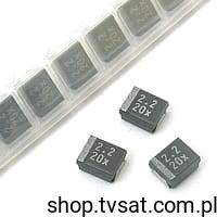 [300szt] NRS225M20R8 2.2uF 20V Tantalum SMD-B NEC