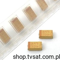 [300szt] B45196-E4475-K309 4.7uF 20V Tantalum SMD-C S+M