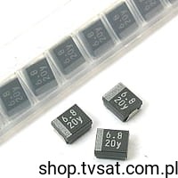 [50szt] Tantal SMD-B 6.8uF 20V NRS685K20R8 NEC