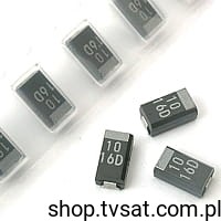 [300szt] NRC106M16R12 10uF 16V Tantalum SMD-C NEC