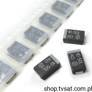 [50szt] 293D106X9050D2TE3 Tantalum 10uF 50V 10% SMD-D VISHAY