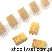 [200szt] B45196-E2476-M409 47uF 10V Tantalum SMD-D S+M