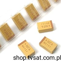 [100szt] TPSD107K010R0065 Tantalum 100uF 10V Low ESR SMD-D AVX