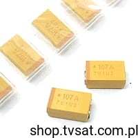 [100szt] TAJD107K010R 100uF 10V Tantalum SMD-D AVX