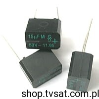[2szt] Tantal 15uF 50V B45181-A6156 SIEMENS