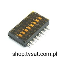 [40szt] GDH08STR DIP Switch SMD ALCOSW