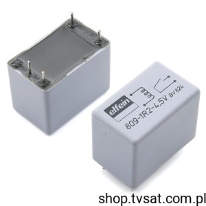 [3szt] 809-1R2-4,5V PCB Relay 4.5VDC 1A R 470 Ohm THT ELFEIN