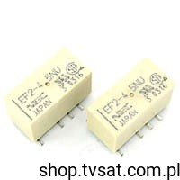 [4szt] EF2-4.5NU-L Relay 4.5VDC 1A Coil 405 Ohm SMD NECTOKIN