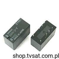 [2szt] G6N-2-Y-DC5 Relay 5VDC 0.5A Coil 178 Ohm THT OMRON